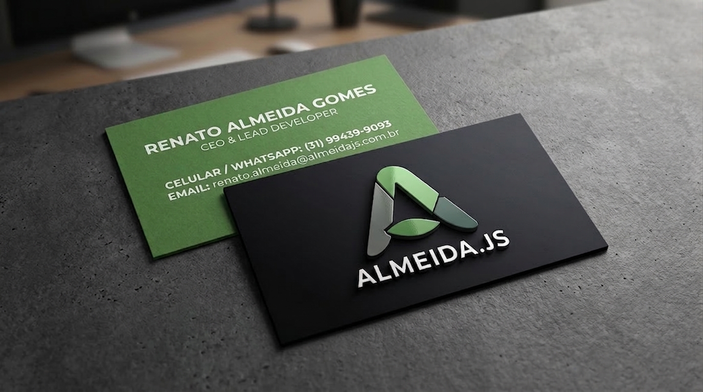 Renato Almeida Gomes - Cartão de Visita AlmeidaJS